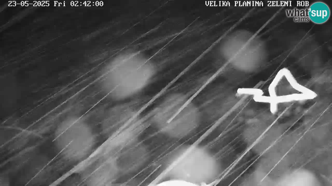 Zeleni Rob | Webcam en vivo Velika Planina