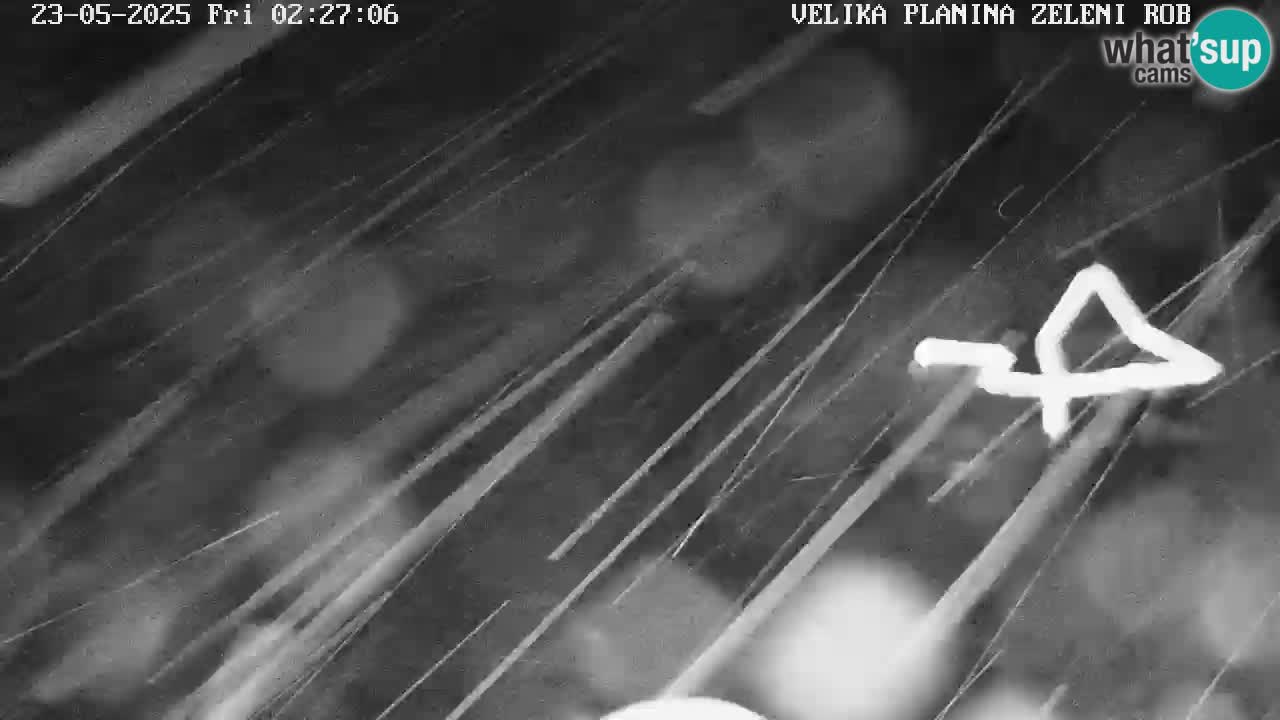 Zeleni Rob | Webcam en vivo Velika Planina