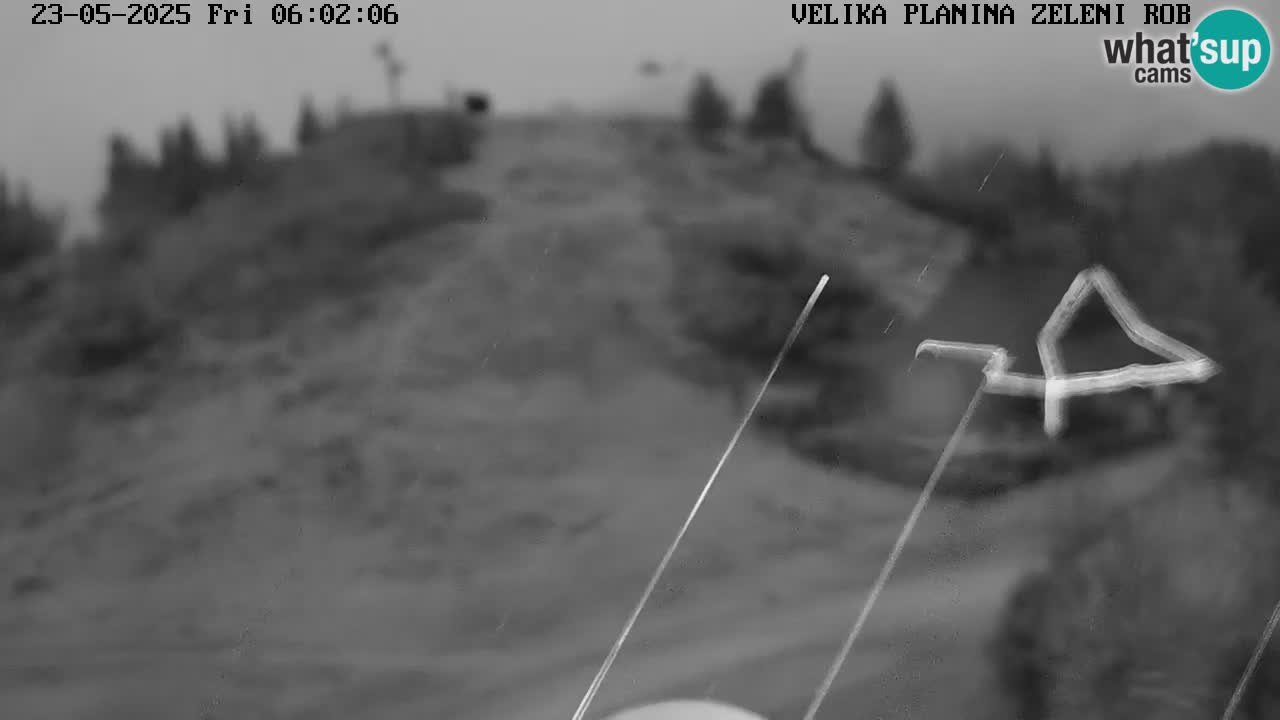 Zeleni Rob – Webcam live | Velika Planina