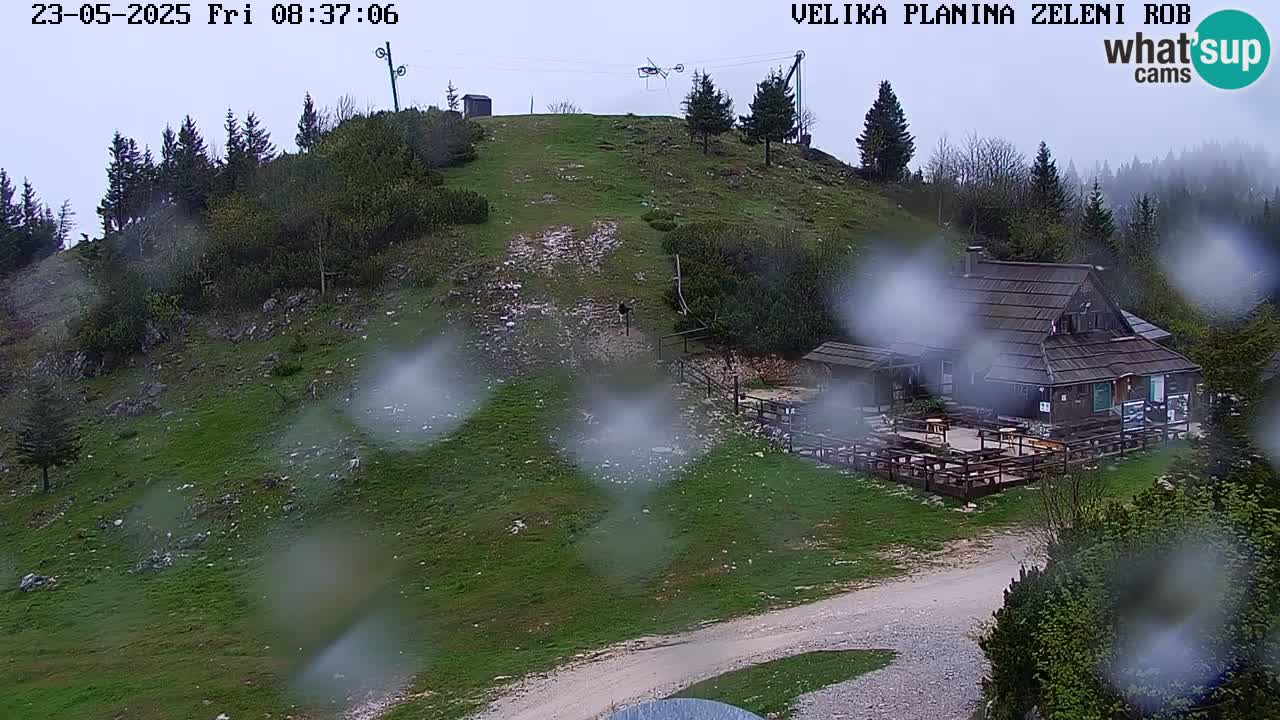 Zeleni Rob | Webcam live Velika Planina
