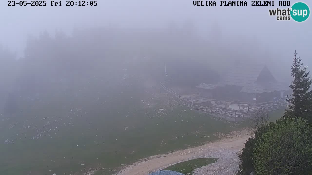 Zeleni Rob – Webcam live | Velika Planina