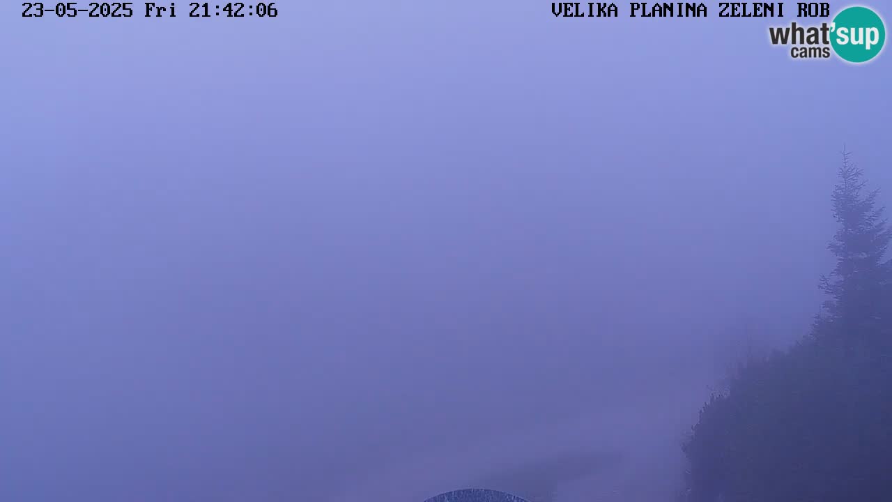 Zeleni Rob – Webcam live | Velika Planina