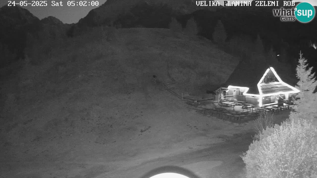 Zeleni Rob – Webcam live | Velika Planina