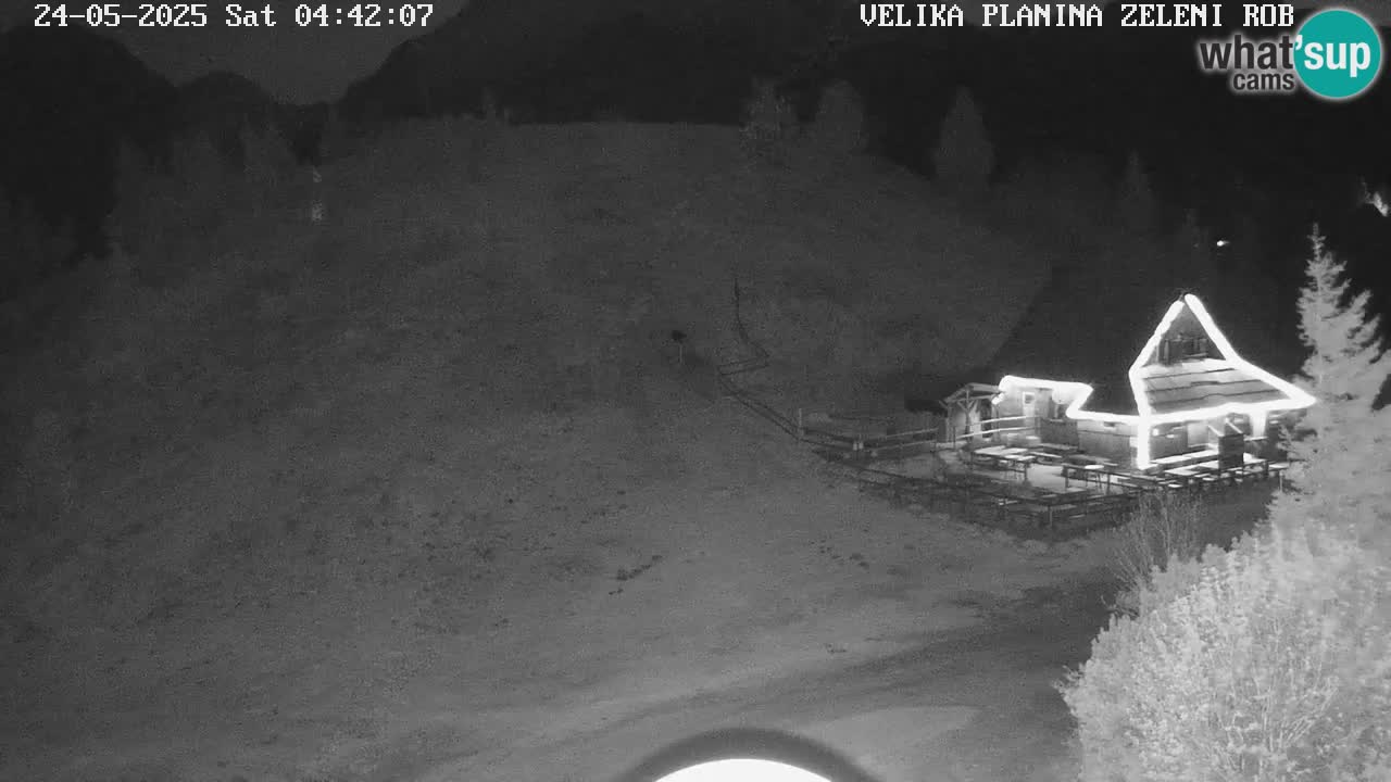 Zeleni Rob – Webcam live | Velika Planina
