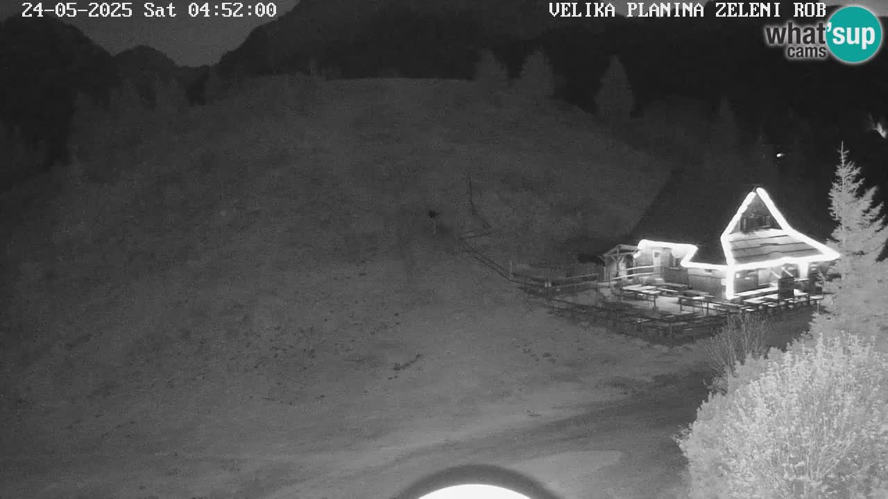 Zeleni Rob – Webcam live | Velika Planina