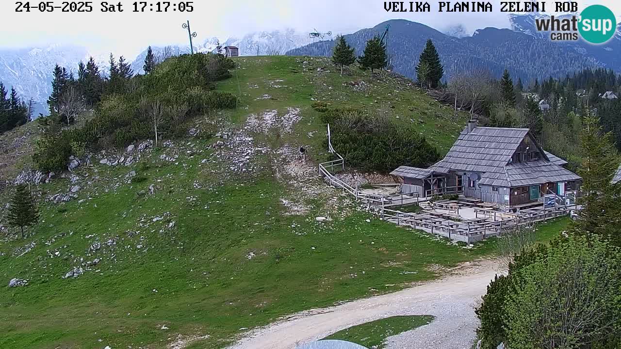 Zeleni Rob – Webcam live | Velika Planina