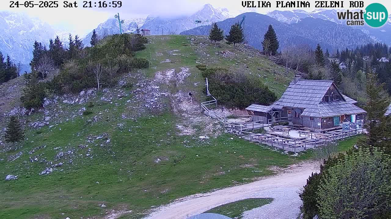 Zeleni Rob – Webcam live | Velika Planina