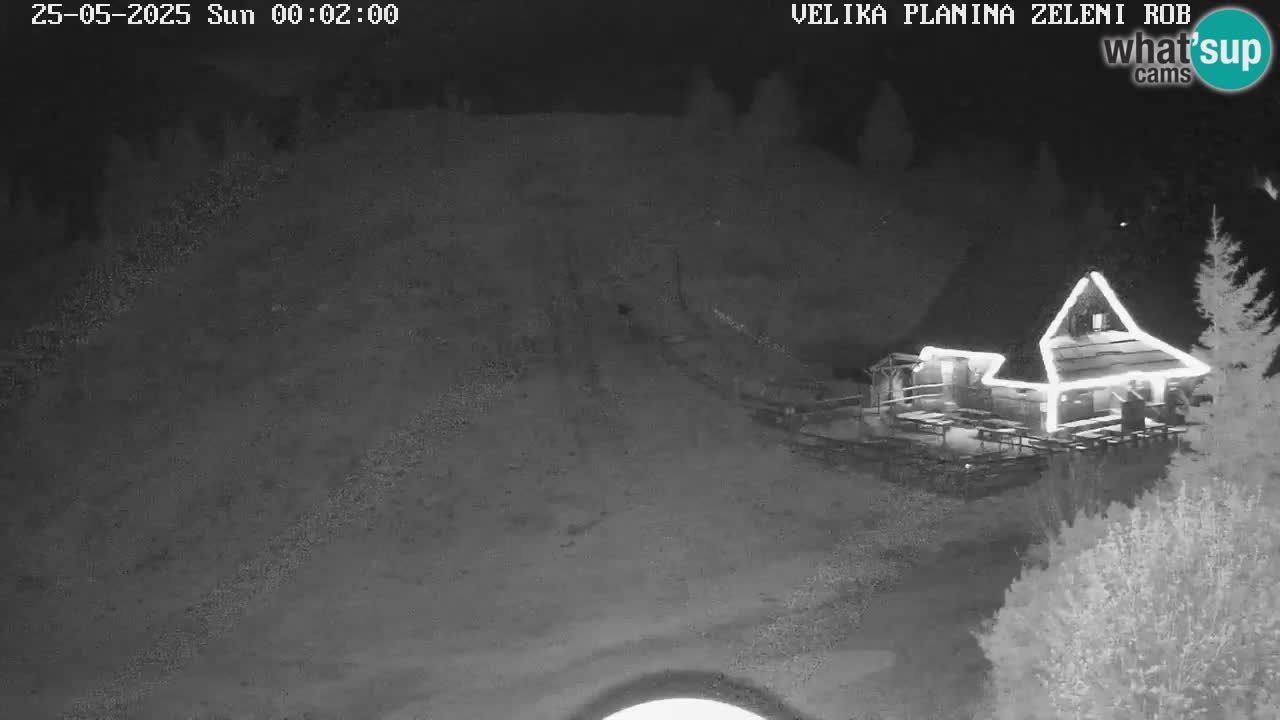 Zeleni Rob – Webcam live | Velika Planina