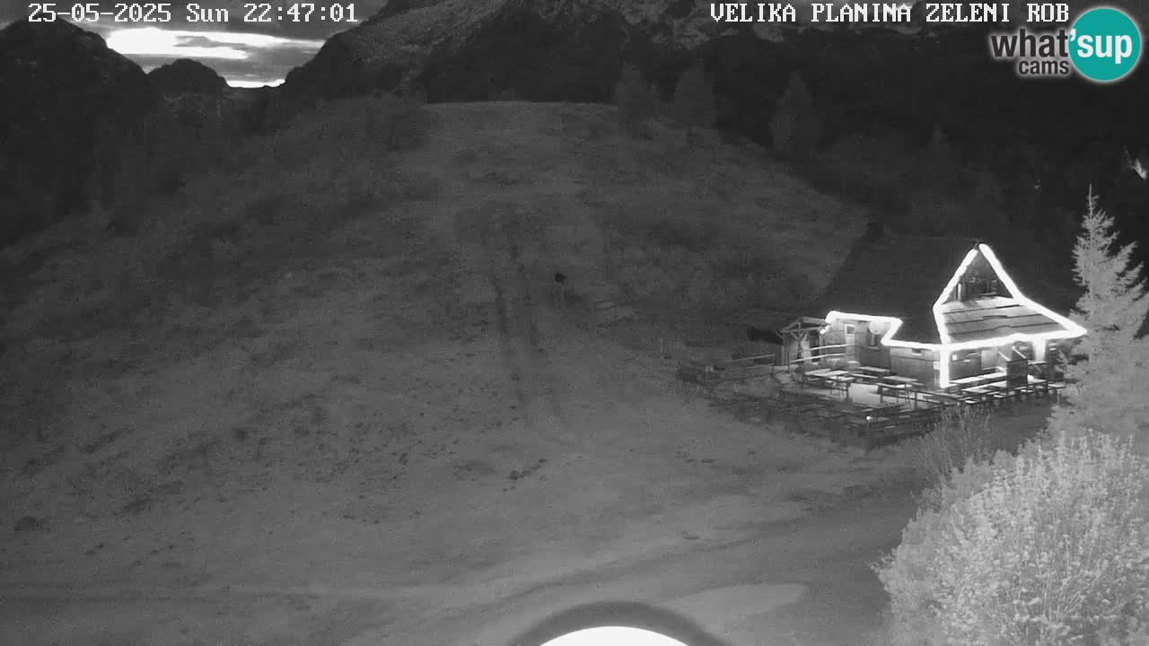 Zeleni Rob – Webcam live | Velika Planina