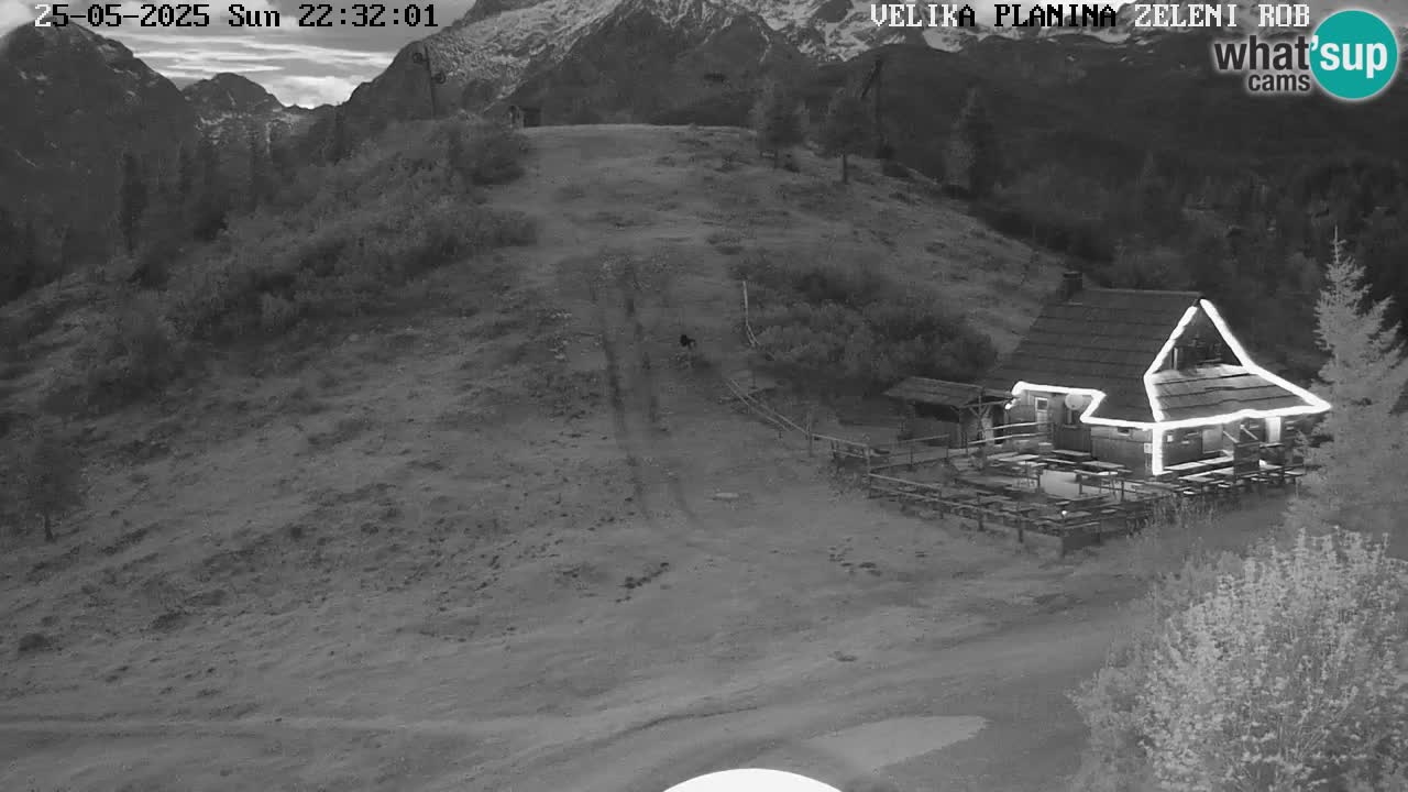 Zeleni Rob – Webcam live | Velika Planina