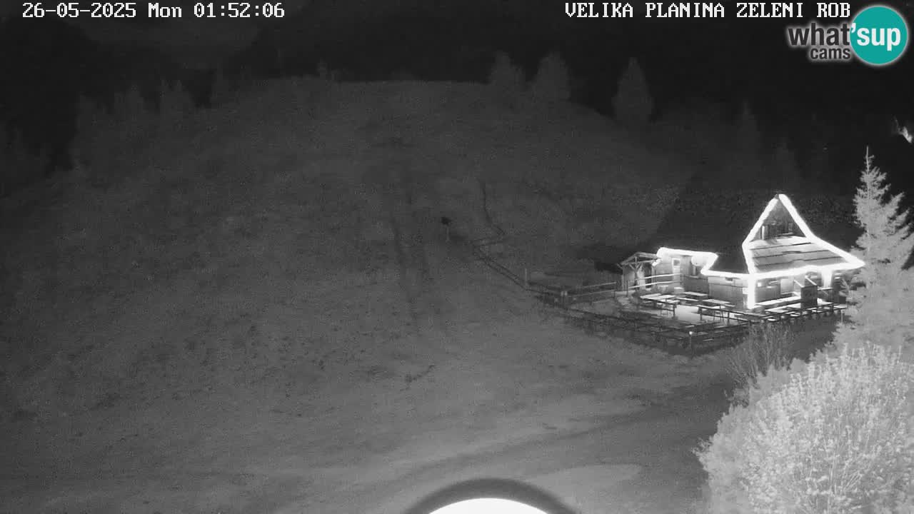 Zeleni Rob | Web kamera Velika Planina