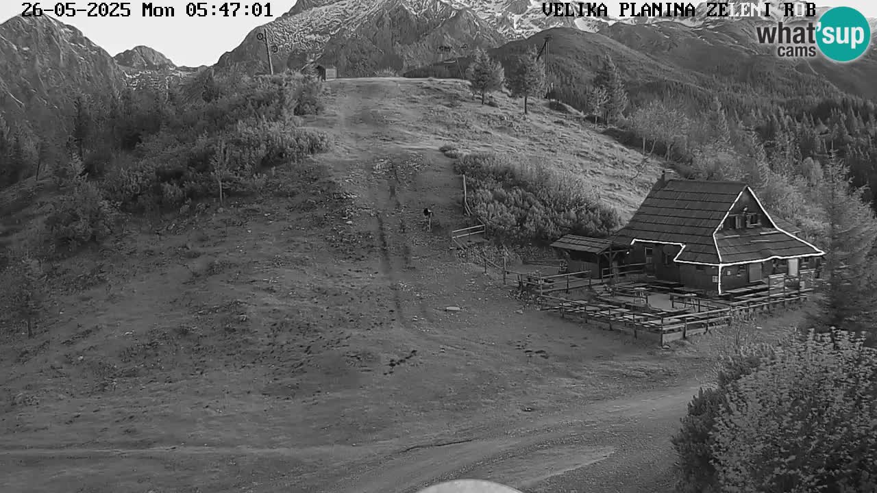 Zeleni Rob – Webcam live | Velika Planina
