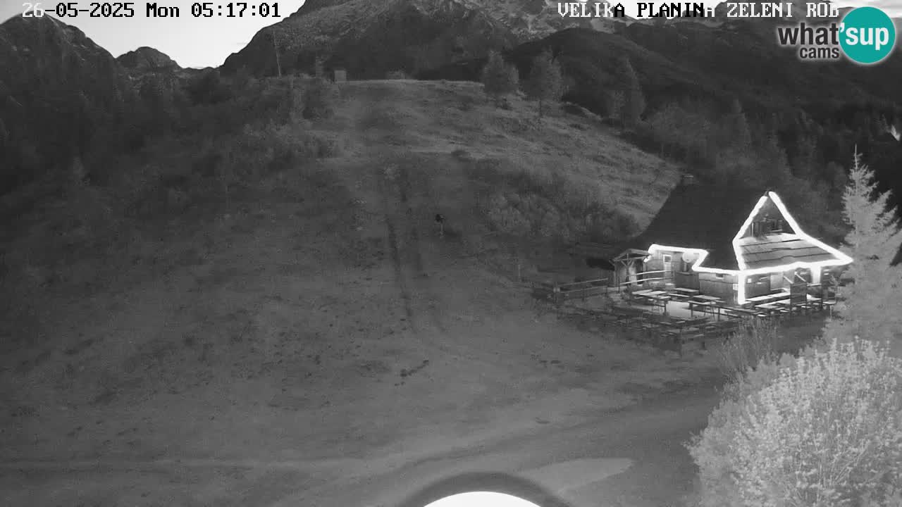 Zeleni Rob – Webcam live | Velika Planina