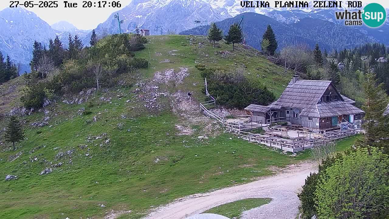 Zeleni Rob – Webcam live | Velika Planina