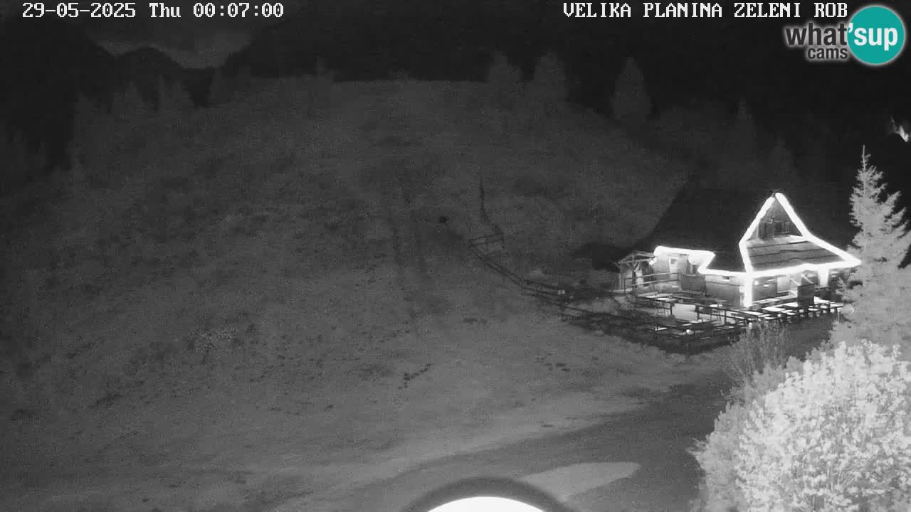 Zeleni Rob | Webcam live Velika Planina