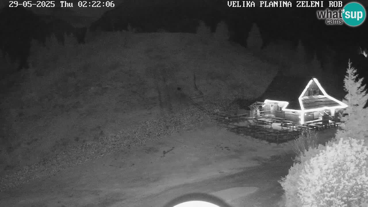 Zeleni Rob – Webcam live | Velika Planina