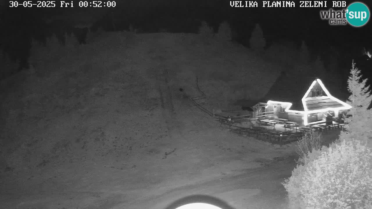 Zeleni Rob | Webcam live Velika Planina