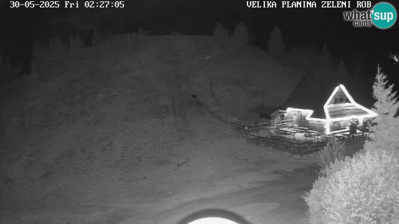 Zeleni Rob | Webcam live Velika Planina