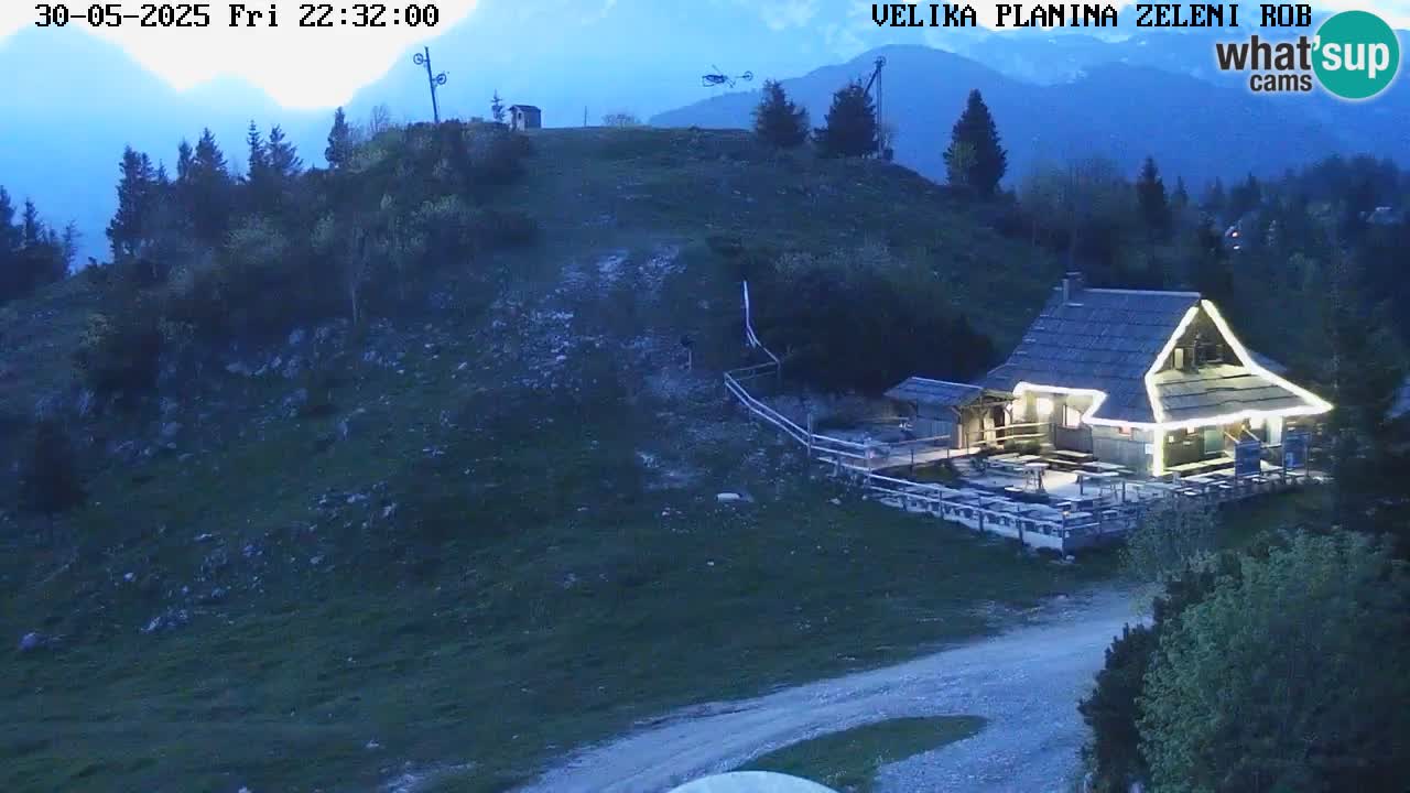 Zeleni Rob – Webcam live | Velika Planina