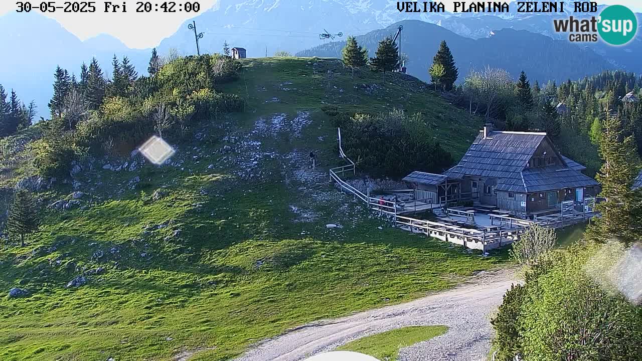 Zeleni Rob – Webcam live | Velika Planina
