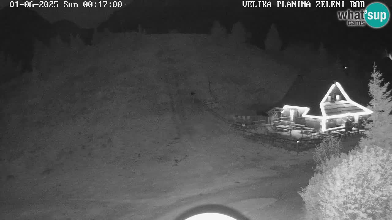 Zeleni Rob – Webcam live | Velika Planina