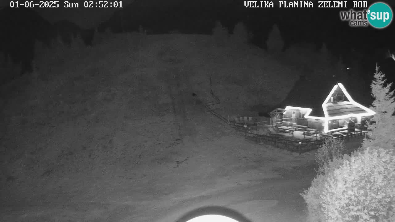 Zeleni Rob – Webcam live | Velika Planina
