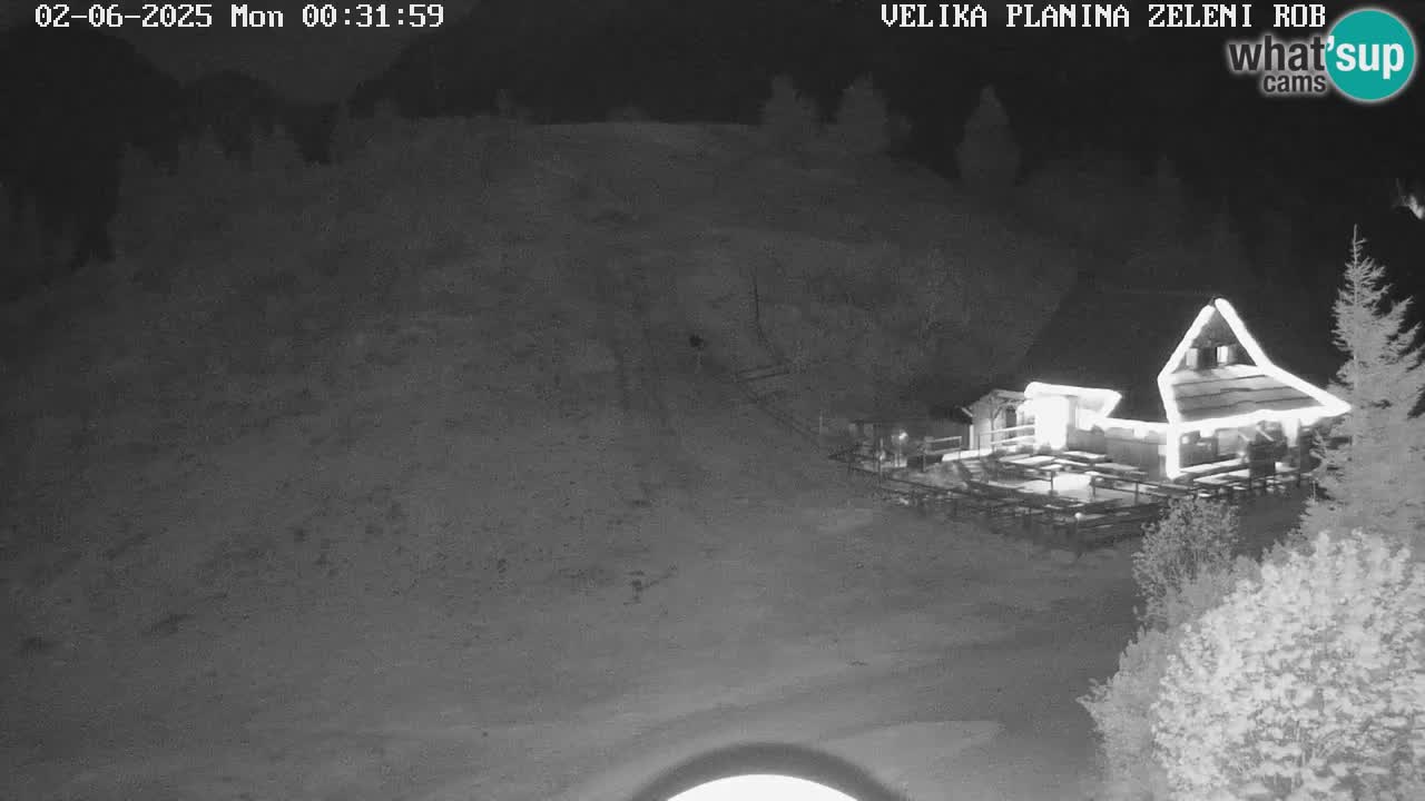 Zeleni Rob – Webcam live | Velika Planina