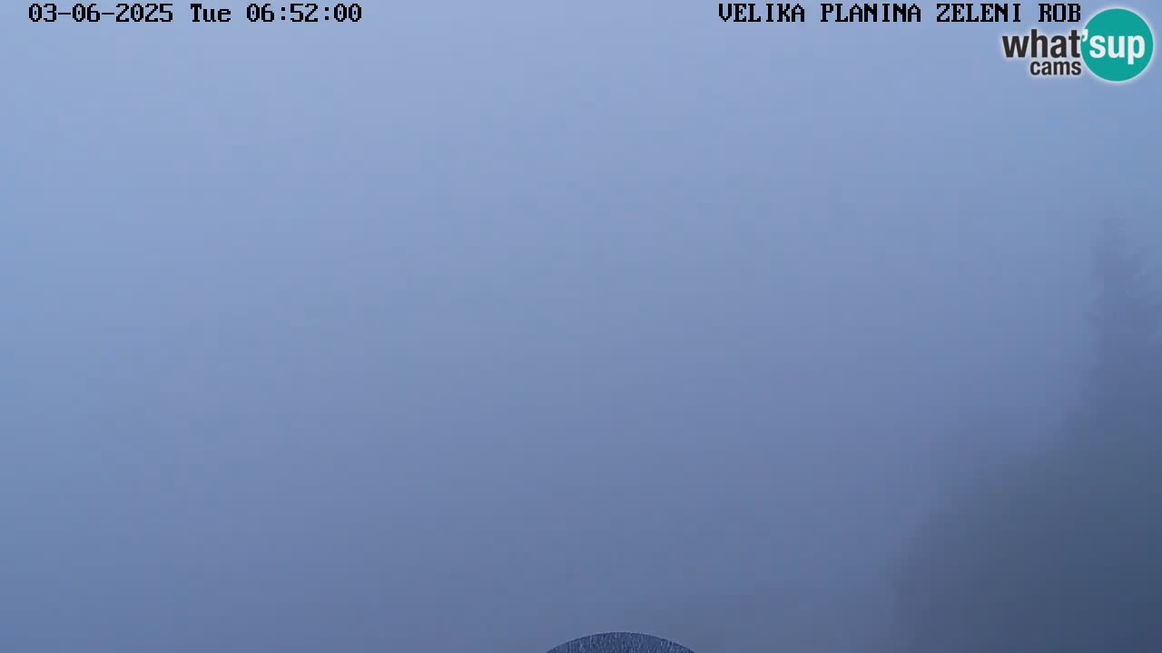 Zeleni Rob | Webcam live Velika Planina
