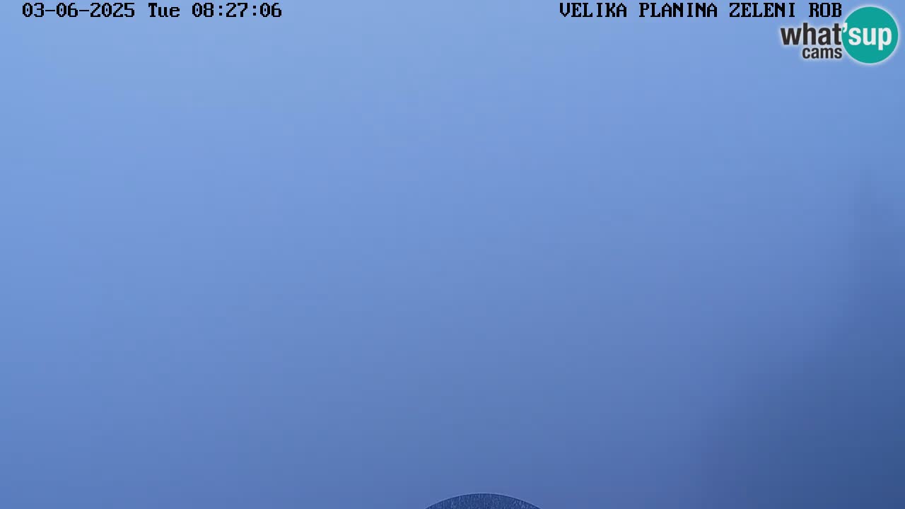 Zeleni Rob | Webcam live Velika Planina