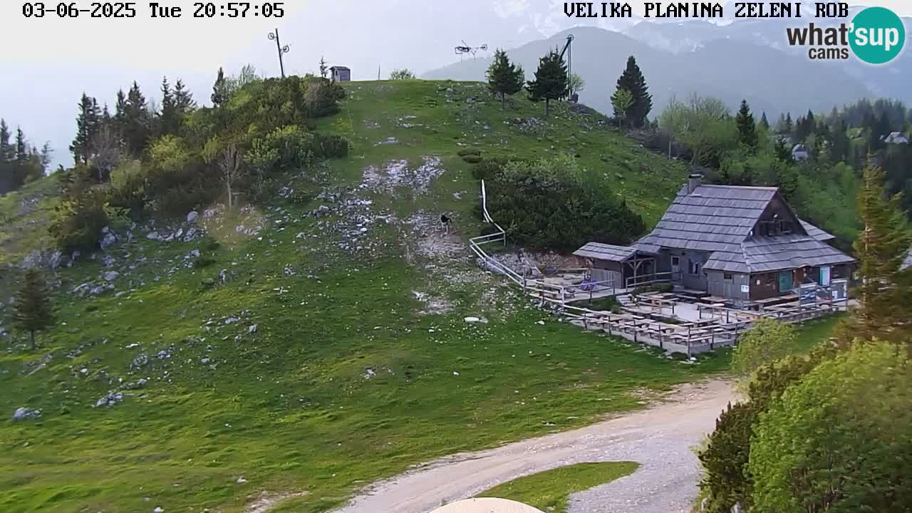 Zeleni Rob – Webcam live | Velika Planina