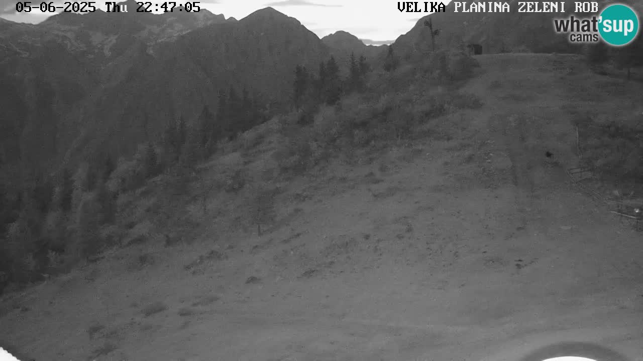 Zeleni Rob – Webcam live | Velika Planina