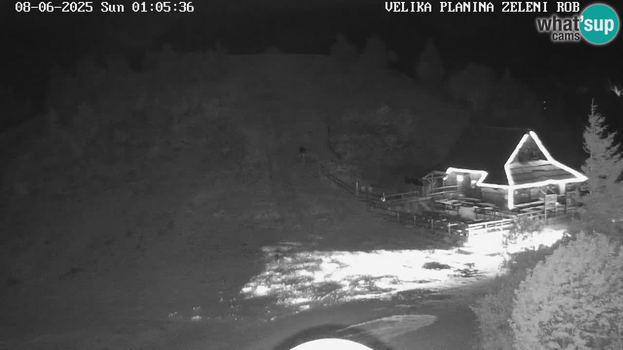 Zeleni Rob – Webcam live | Velika Planina