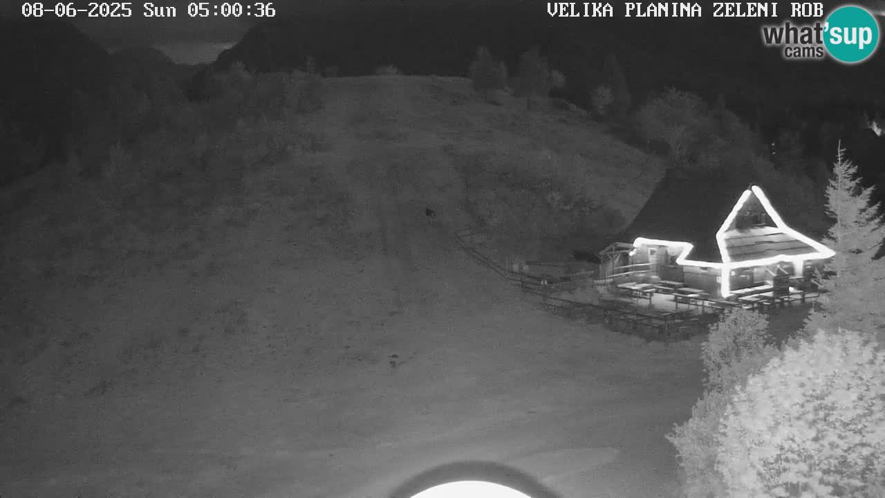 Zeleni Rob – Webcam live | Velika Planina