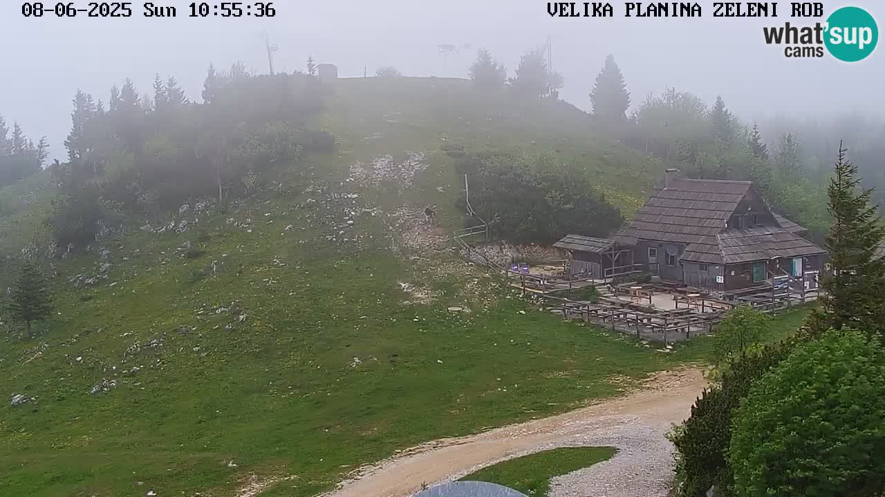 Zeleni Rob – Webcam live | Velika Planina
