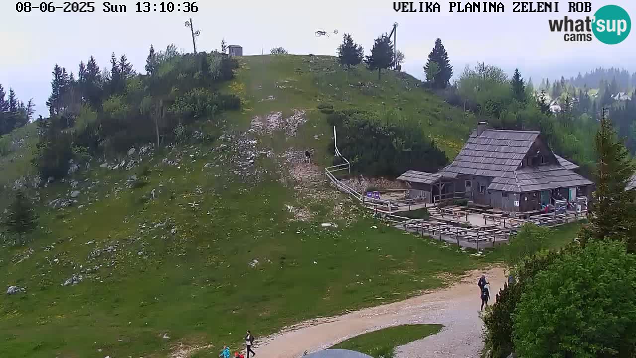 Kamera u Živo Velika Planina