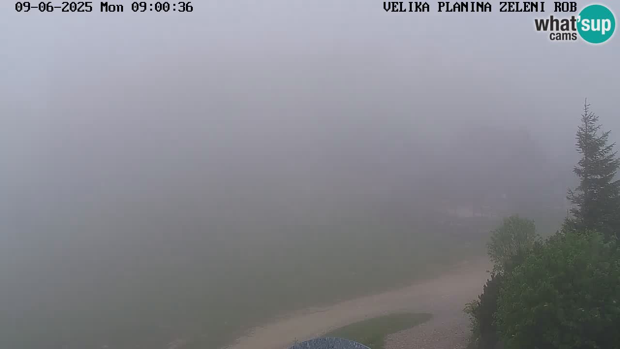 Zeleni Rob – Webcam live | Velika Planina