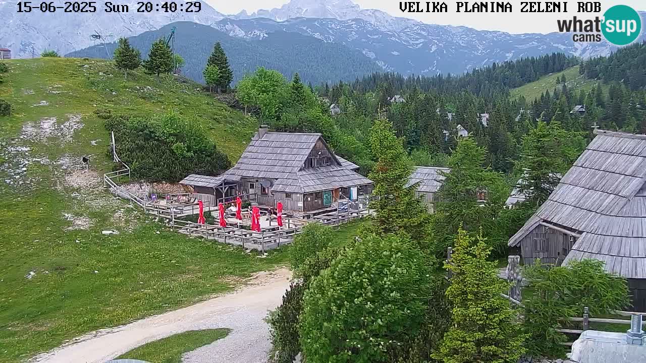 Zeleni Rob – Webcam live | Velika Planina