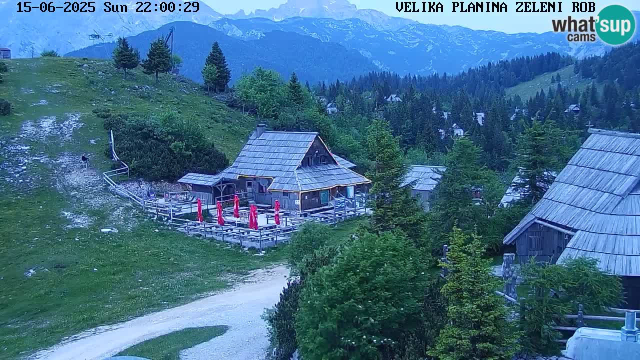 Zeleni Rob – Webcam live | Velika Planina