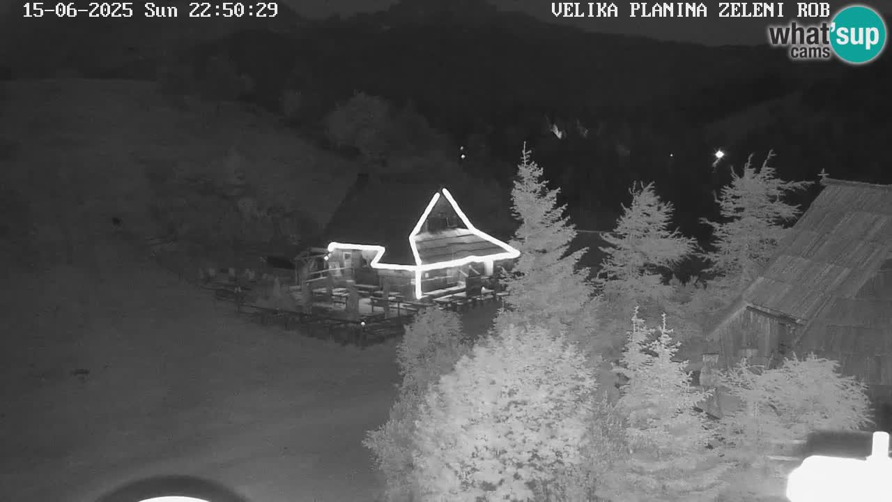 Zeleni Rob | Webcam live Velika Planina