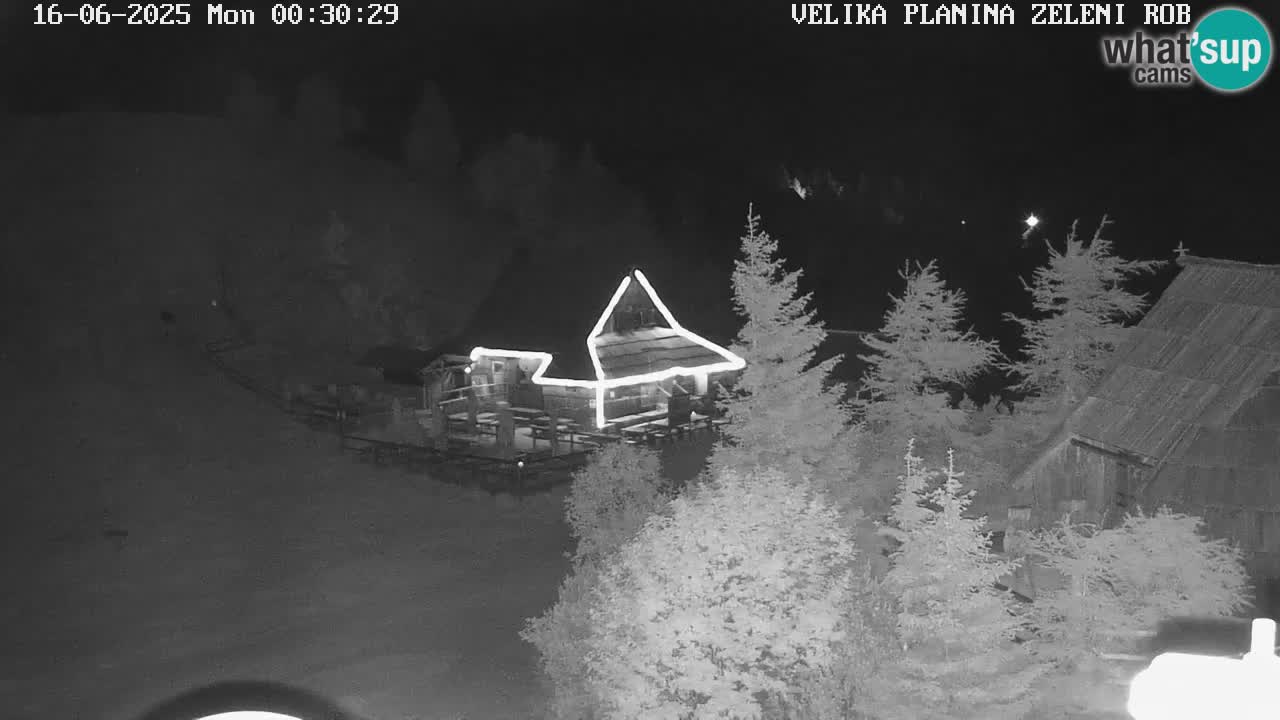Zeleni Rob – Webcam live | Velika Planina