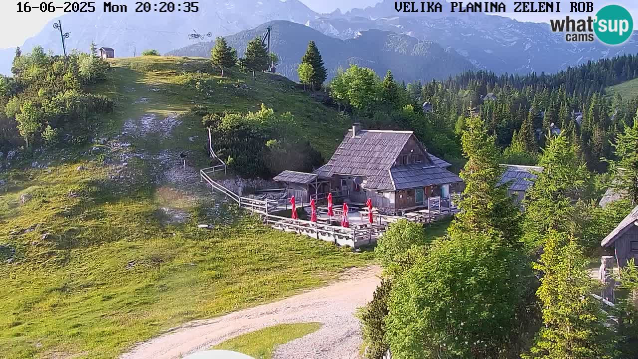 Zeleni Rob – Webcam live | Velika Planina