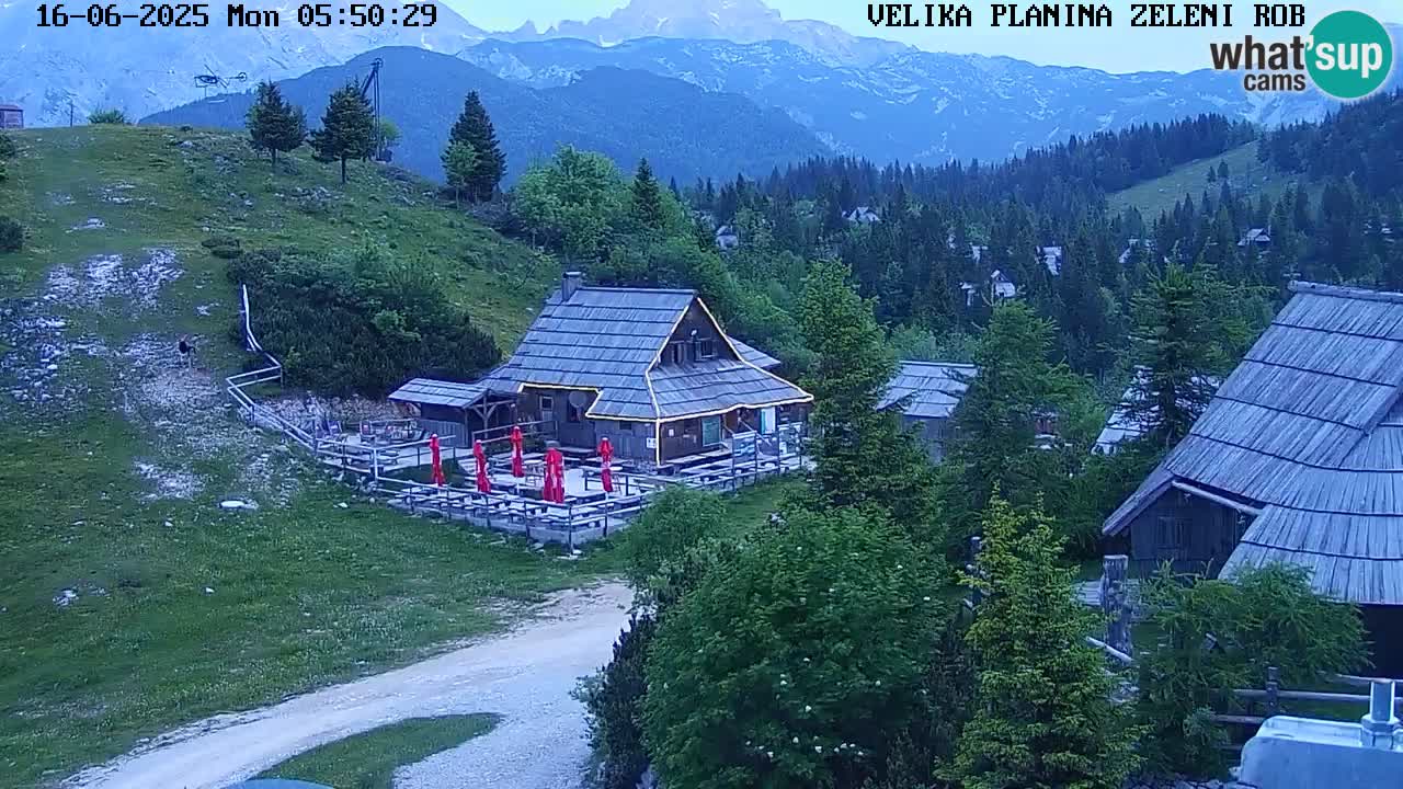 Live Kamera Velika Planina