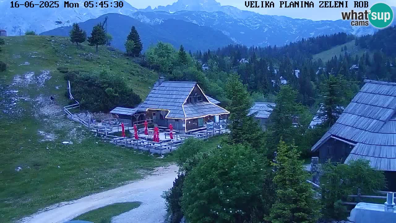 Kamera v živo Velika Planina