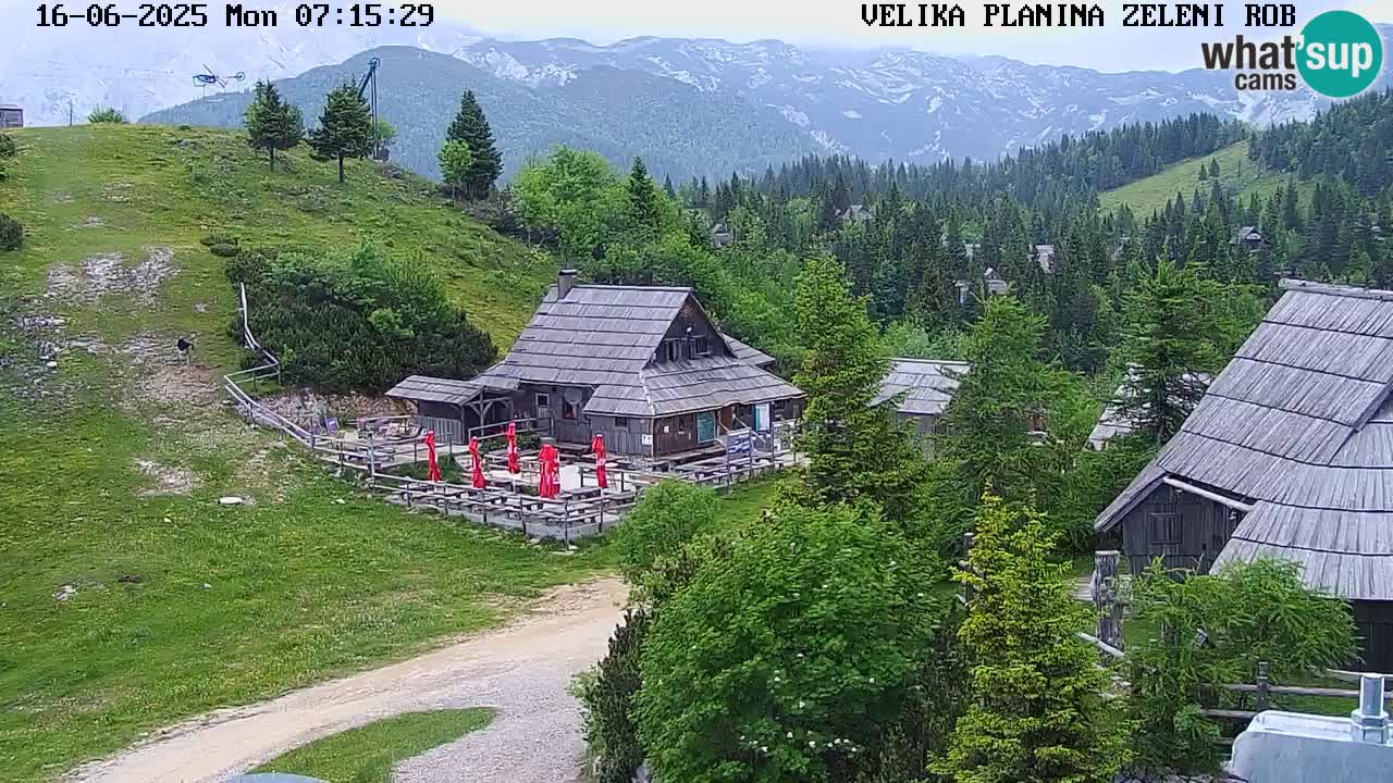Kamera v živo Velika Planina