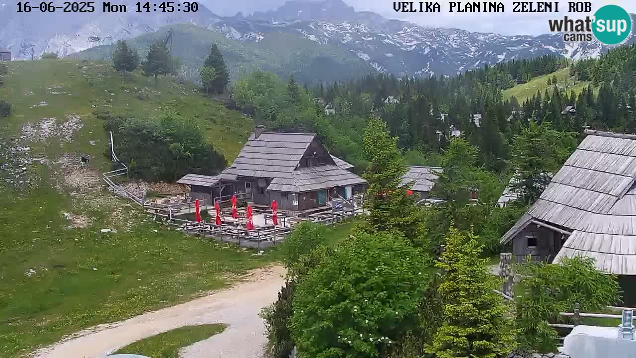 Live Kamera Velika Planina