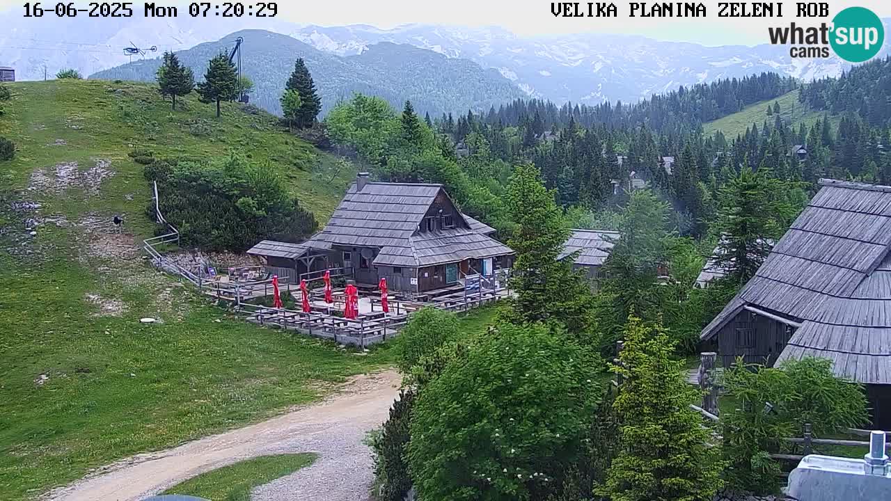 Kamera u Živo Velika Planina