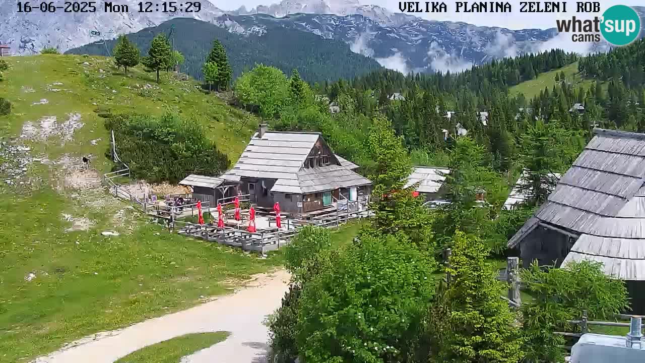 Live Kamera Velika Planina