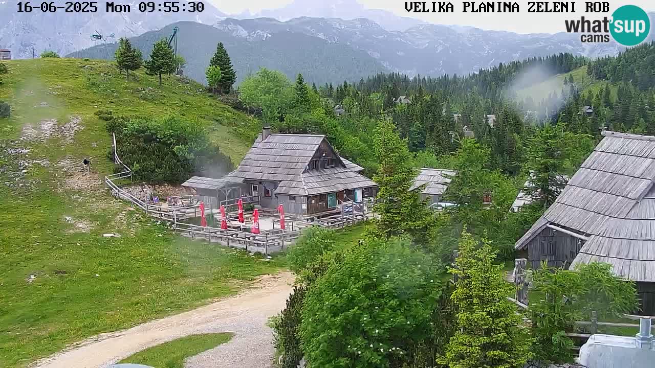Webcam Live Velika Planina