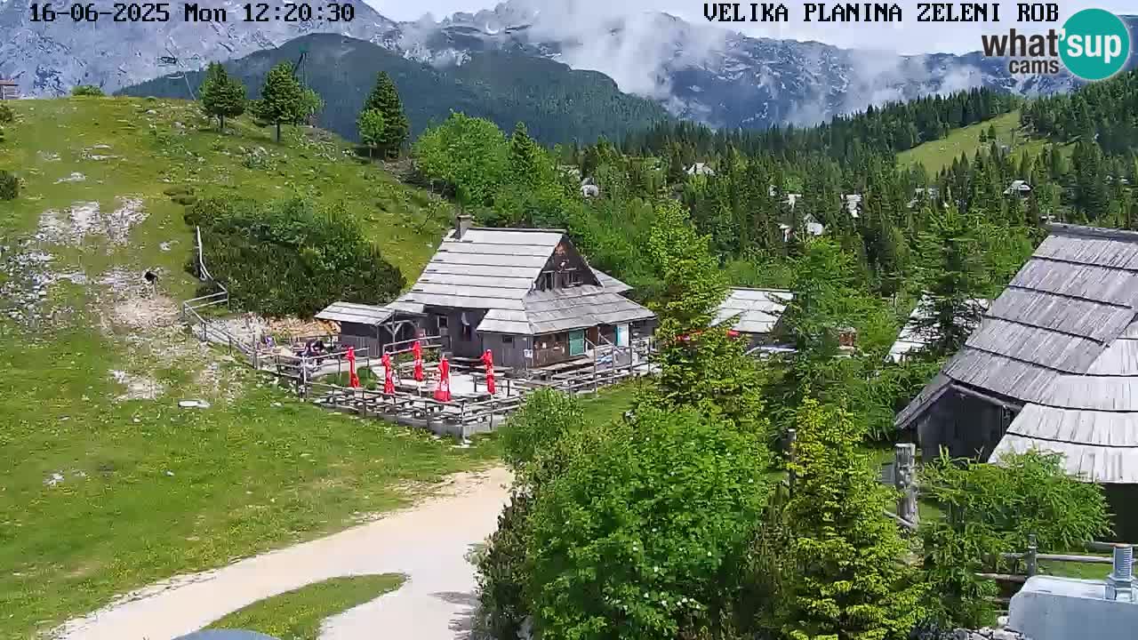 Webcam Live Velika Planina