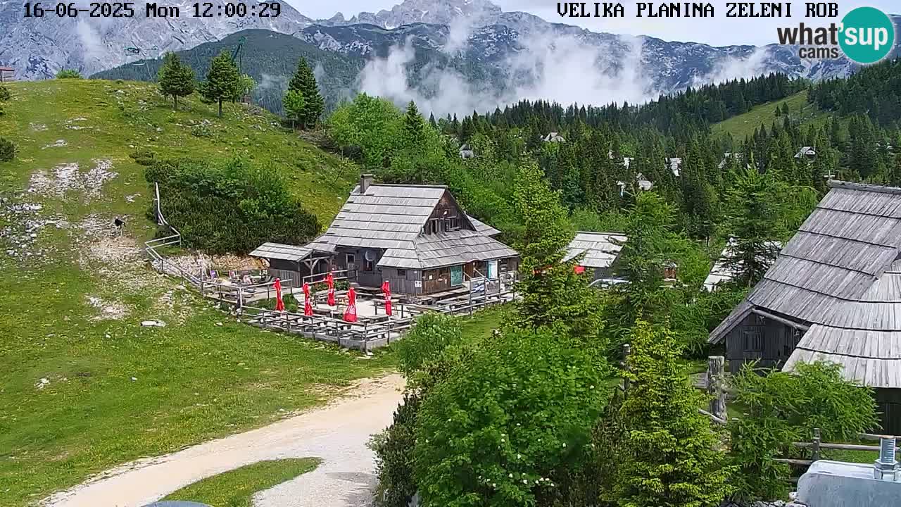Live Kamera Velika Planina